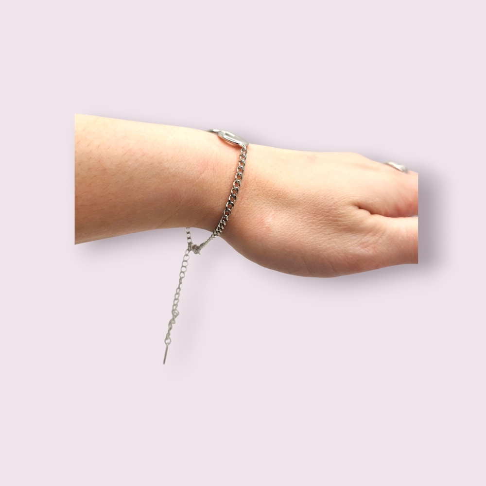 Silver Infinity Bracelet - Picture 5 of 5